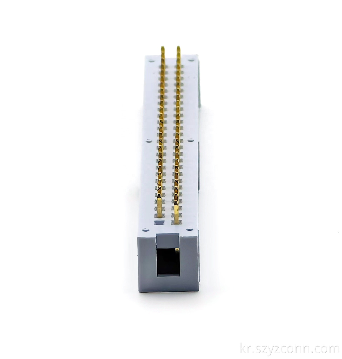2.54mm Pitch Box header Connector one pin Missing Straight H:8.8mm 2*25P